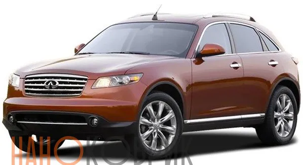 Автомобильные коврики ЭВА (EVA) для Infiniti FX30d I рестайлинг (S50) 2005-2008 