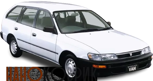 Автомобильные коврики ЭВА (EVA) для Toyota Sprinter VIII правый руль универсал (E110 4WD) 1995-2000 